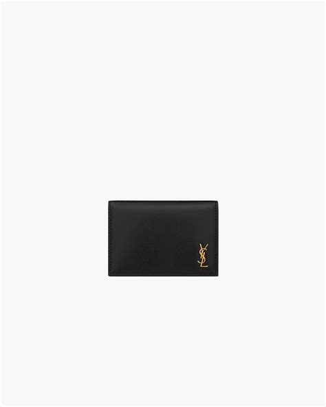 TINY CASSANDRE BUSINESS CARD CASE IN GLOSSY 